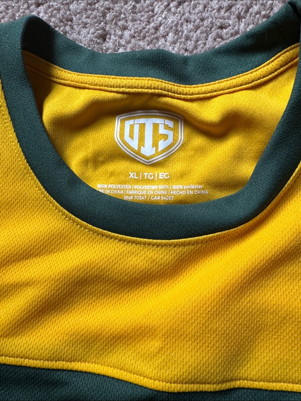 Green Bay Packers NFL Short Sleeve Jersey - Men’s XL - Picture 3 of 3